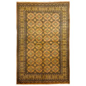 244 x 158cm Hand Knotted Karachi Jaldar Bokhara - Wool Rug