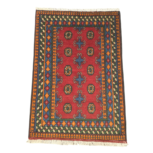 116cm x 79cm Hand-Woven Color Afghan Akche