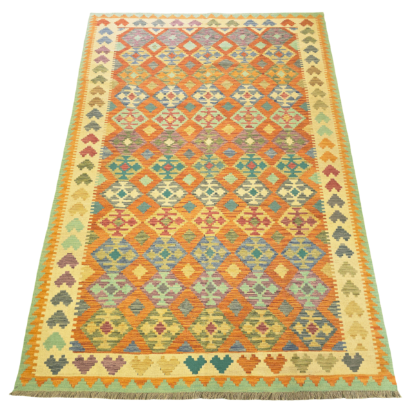 296cm x 199cm Hand Woven Afghan Kilim Rug