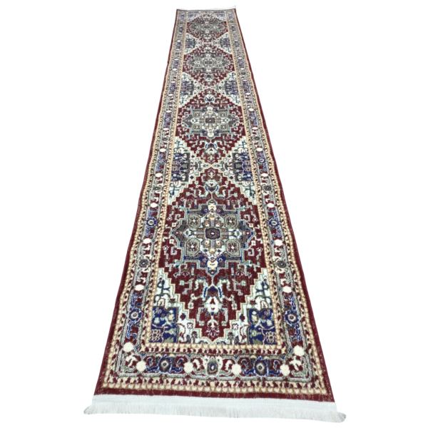 400cm x 80cm Persian Design Machine Made Runner Rug