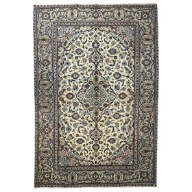 295cm x 193cm Hand Knotted Persian Wool Kashan Rug – Ardakan Design