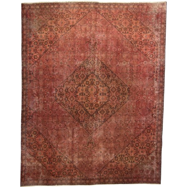 308 x 232cm Hand Knotted Ultra Vintage Reload Shiraz Rug