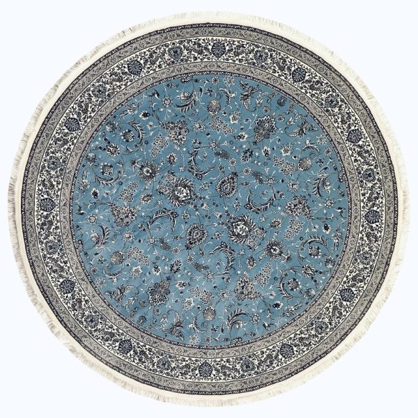 Machine Made Round All-Over Design - Nain Royale Collection