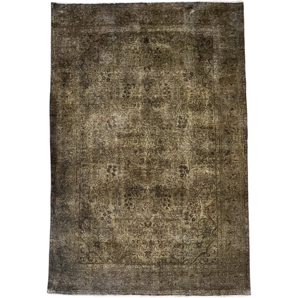301 × 200cm Hand Knotted Vintage Reload Persian Tabriz Rug