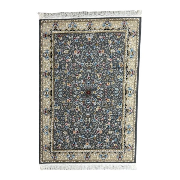 150 × 100cm Midnight Blossom Traditional Rug